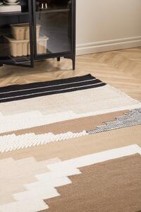 Obdélníkový koberec Aston, hnědý, 230x160