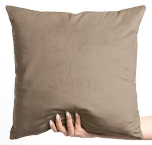 Biante Sametový povlak na polštář Velvet Premium SVP-034 Kávově hnědý 30 x 50 cm