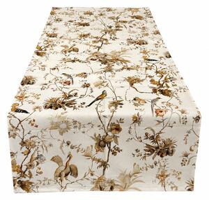 Christa35 Stolní běhoun Flower Cream 50x150cm