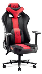 Látková herní židle Diablo X-Player 2.0 Normal Size: karmínovo-antracitová Diablochairs