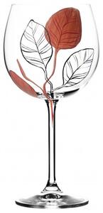 Sada 2 sklenic na červené víno Fallen leaves | Evpas