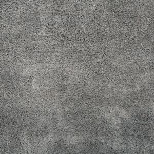 Koberec shaggy 140 x 200 cm světle šedý EVREN