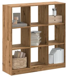 Knihovna dub artisan 102 x 32 x 108 cm kompozitní dřevo 3307845