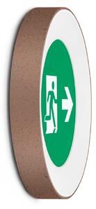 Lombardo Ross 330 LED designové nouzové svítidlo IP66 Corten2700K