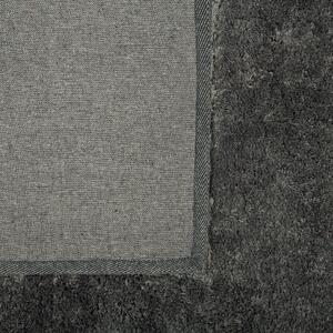 Koberec shaggy 140 x 200 cm tmavě šedý EVREN