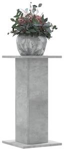 Stojany na rostliny 2 ks betonově šedé 30 x 30 x 60 cm kompozit 3307858
