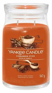 Yankee Candle vonná svíčka Signature ve skle velká Cinnamon Stick, 567 g