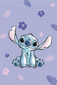 Jerry Fabrics Deka mikroflanel 100x150 cm - Lilo and Stitch