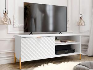 TV stolek ASLAN - bílý