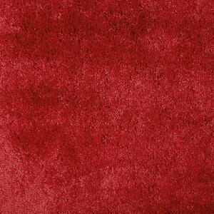 Koberec shaggy 140 x 200 cm červený EVREN