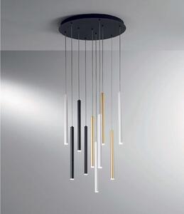 Faneurope Pype LED závěsné svítidlo mix barev 10 svítidel