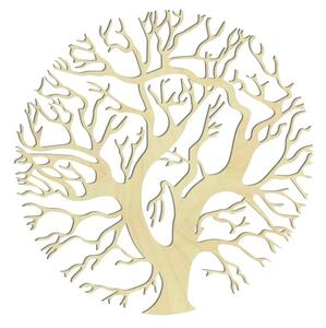 Stylesa - Kouzelný dřevěný obraz na stěnu strom v kruhu ZITNAK