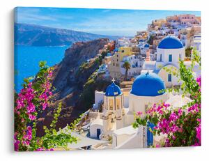 Obraz - Santorini, Řecko (70x50 cm)