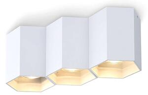 Hexagon 3 GU10 přisazené svítidlo Bílá