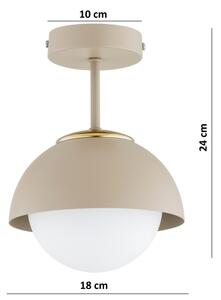 Brilagi - Přisazený lustr COSMO 1xE27/60W/230V béžová/zlatá