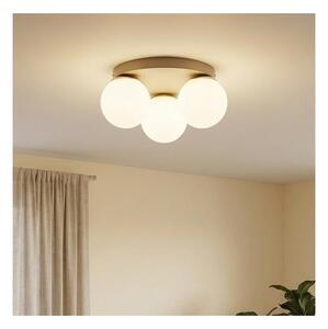Brilagi - Stropní svítidlo MILO ECRU 1xE27/60W/230V pr. 15 cm béžová/zlatá