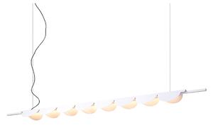 Arteluce LED závěsné svítidlo Bílá1650mm