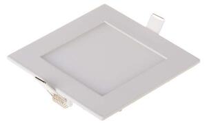 V-TAC Zápustný LED mini panel 3W čtverec ALU, Teplá bílá 2500 - 3000K