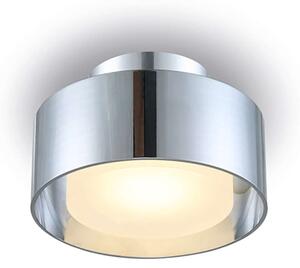 Metal Round LED přisazené svítidlo Chromová
