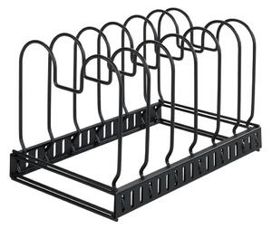 WENKO 53149100 - Držák poklic a pánví 18x18 cm černá