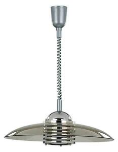 Závěsný lustr na řetězu do kuchyně ALMA, šedý