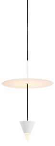 Conical LED závěsné svítidlo up/down Bílá230x238mm