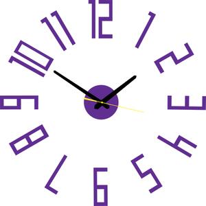 SENTOP stylové nástěnné hodiny do obýváku PALETTE X0018 i černé