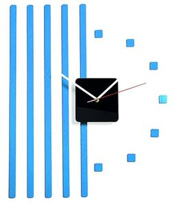 Sentop - Plastové hodiny na stěnu hnědé čoko. Rozměr 58 x 45 cm X0015 i černé