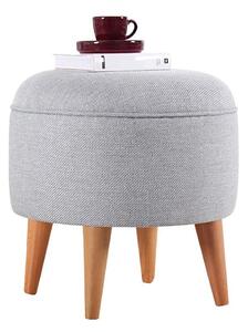 Taburet PIXI pr. 40 cm šedá