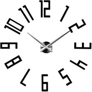 Stylesa - Luxusní nástěnné hodiny-Velké čísla KUCHNA 3D X0054 aj černé