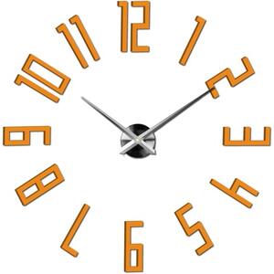 Stylesa - Luxusní nástěnné hodiny-Velké čísla KUCHNA 3D X0054 aj černé