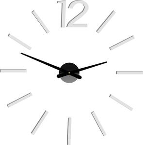SENTOP - Elegantní hodiny na stěnu Bomer 2D PLEXI X0081 černé