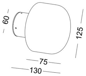 Punkt LED přisazené svítidlo IP65