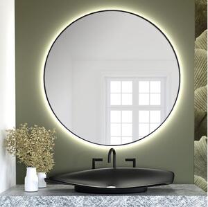 Baltica Design - LED Zrcadlo s pods. BRIGHT 15W/230V 4500K pr. 50 cm IP65 černá