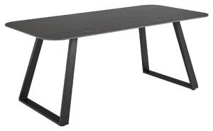 JÍDELNÍ STŮL, černá, 180/90/75 cm MID.YOU - Jídelní stoly, Online Only