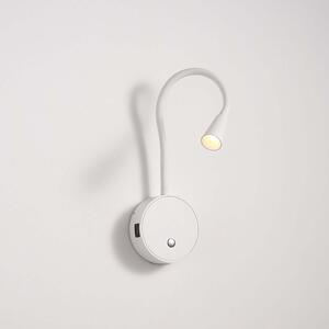 Reading host LED nástěnné svítidlo s USB Bílá