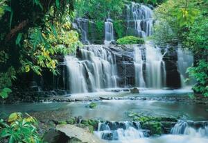 Fototapeta Pura Kaunui Falls, rozměr 368 cm x 254 cm, fototapety Komar 8-256