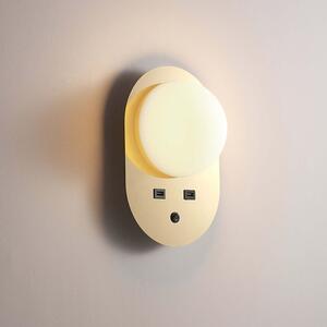 Ambient LED nástěnné svítidlo s USB Zlatá