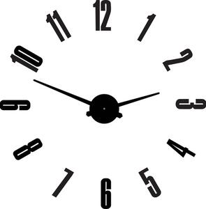 SENTOP Moderní nástěnné hodiny ARABIC P041 černé