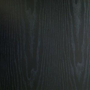 Samolepící fólie černé dřevo 90 cm x 2,1 m GEKKOFIX 55579 samolepící tapety renovace dveří