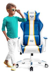 Dětská otočná herní židle Diablo X-One 2.0 Kids Size: Aqua blue / Modrá Diablochairs