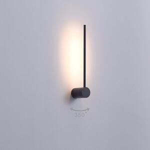 Stick LED nástěnné svítidlo natáčecí Černá410mm
