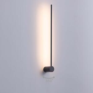 Stick LED nástěnné svítidlo natáčecí Černá610mm