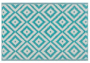 Venkovní koberec 120 x 180 cm modrý HAPUR