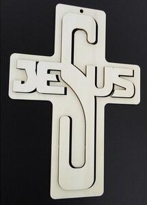 Dekorace ze dřeva - Jesus, rozměr-260x187 mm
