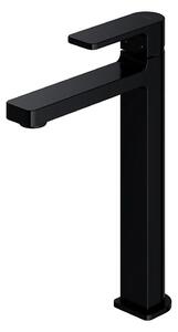 OMNIRES BA7812BL - Umyvadlová baterie BARETTI 27,7 cm matná černá