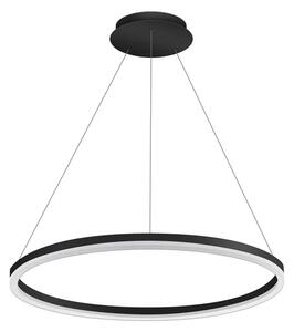 Palnas Závěsné LED svítidlo DONA ø 60 cm Barva: Černá, Stmívání, řízení: ON/OFF (bez stmívání)