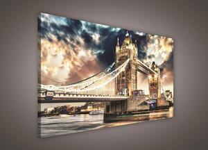 Obraz na plátně Tower Bridge 283O1, 100 x 75 cm, IMPOL TRADE