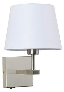 Nástěnná lampička s vypínačem NORTE, bílá