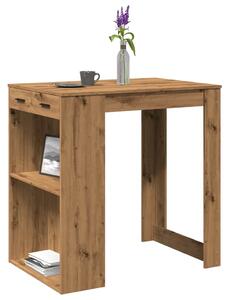 Barový stůl dub artisan 102 x 70 x 103,5 cm kompozitní dřevo 3309329